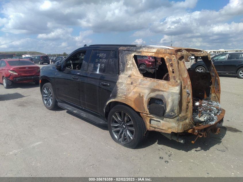 2022 CADILLAC ESCALADE SPORT VIN: 1GYS3EKL3NR338705