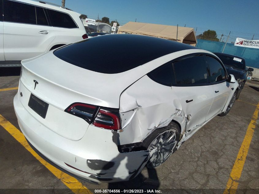2022 TESLA MODEL 3 VIN: 5YJ3E1EA8NF113371
