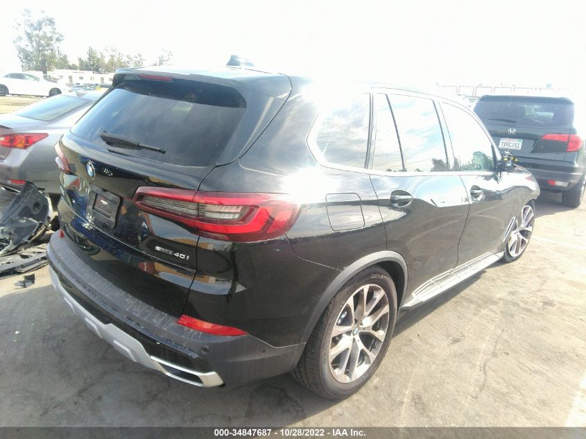 2022 BMW X5 SDRIVE40I VIN: 5UXCR4C00N9J99896