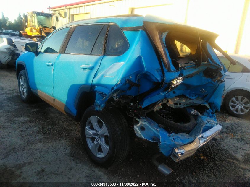 2021 TOYOTA RAV4 XLE VIN: 2T3P1RFVXMW192810