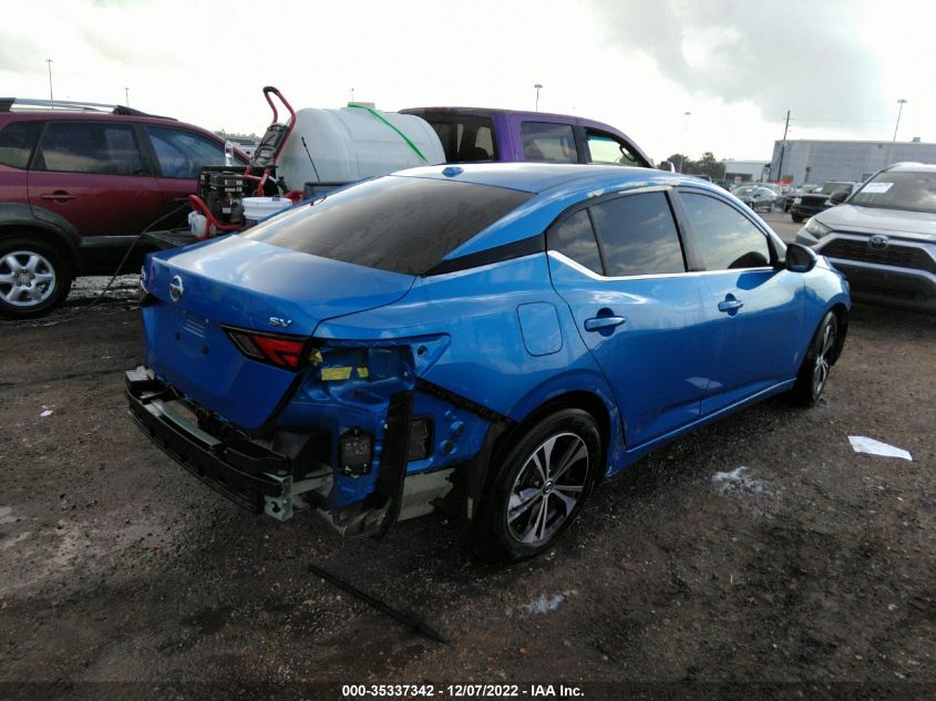 2021 NISSAN SENTRA SV VIN: 3N1AB8CVXMY313902