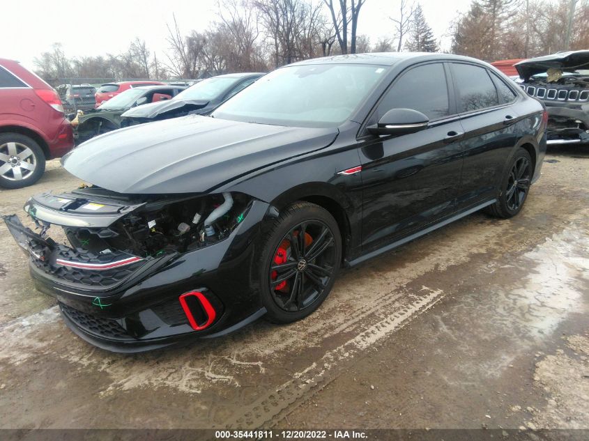 2022 VOLKSWAGEN JETTA GLI AUTOBAHN VIN: 3VW2T7BU3NM006448