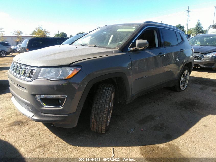 2021 JEEP COMPASS LIMITED VIN: 3C4NJDCB1MT551182