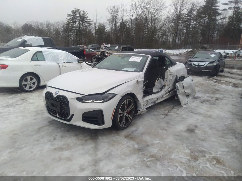 2023 BMW 4 SERIES M440I XDRIVE VIN: WBA63AT07PCL64957
