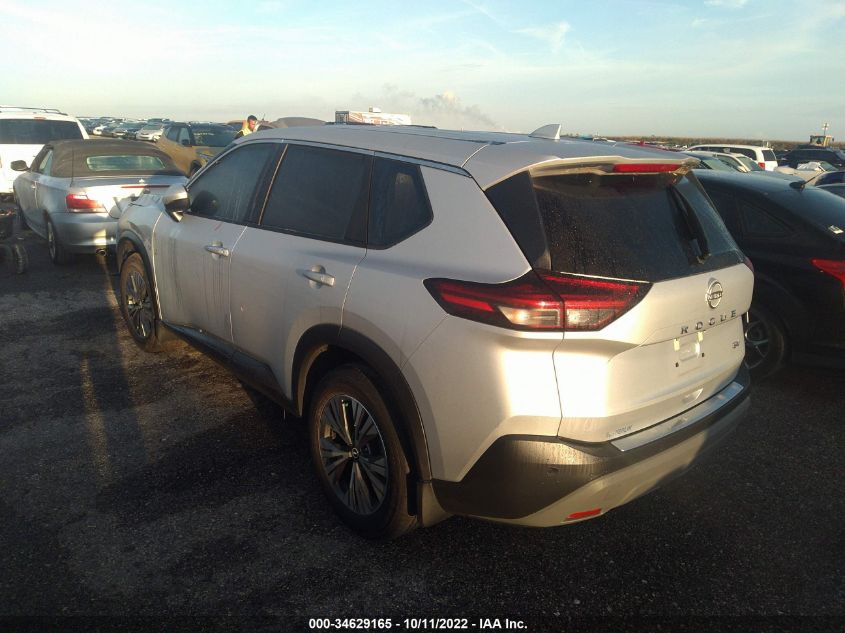 2022 NISSAN ROGUE SV VIN: 5N1BT3BA6NC677255