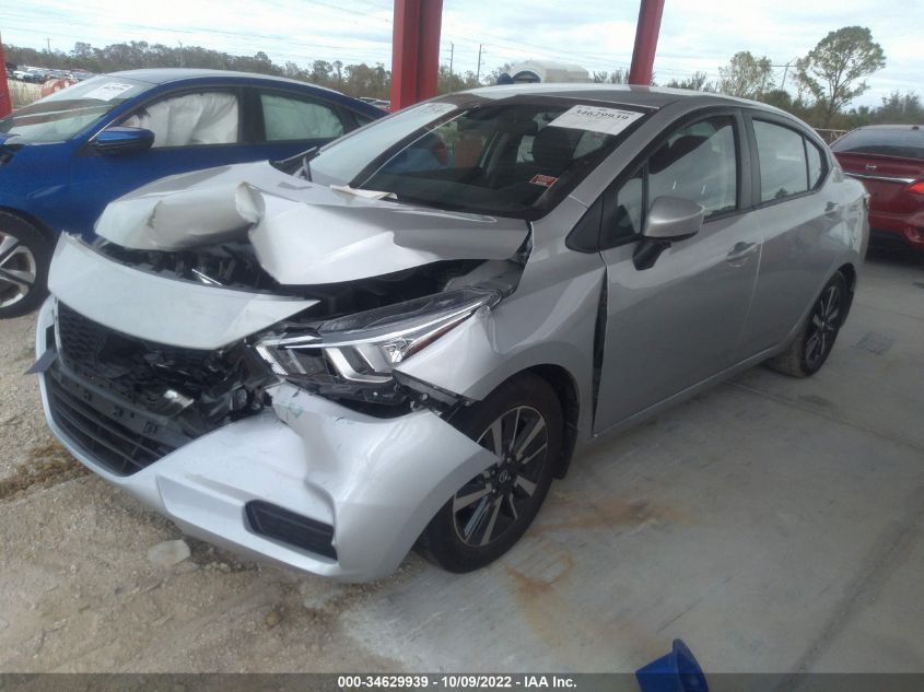2022 NISSAN VERSA SV VIN: 3N1CN8EVXNL832895
