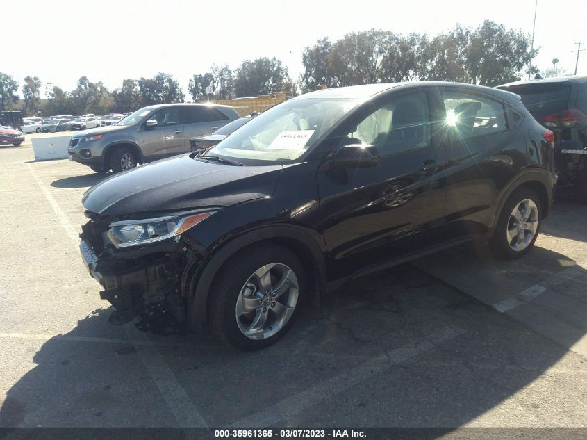 2022 HONDA HR-V LX VIN: 3CZRU5H30NM716290