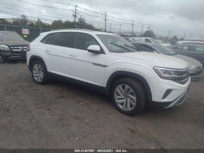 2021 VOLKSWAGEN ATLAS CROSS SPORT 3.6L V6 SE W/TECHNOLOGY VIN: 1V2KE2CA6MC202340