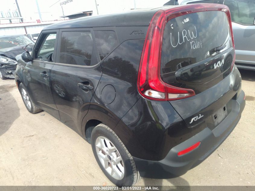 2022 KIA SOUL LX VIN: KNDJ23AU3N7166044