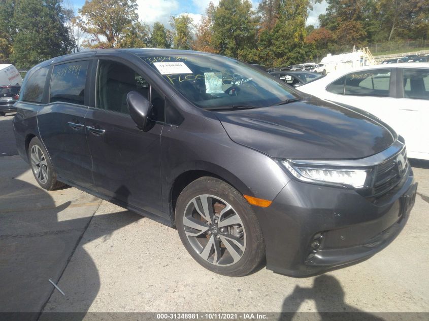 2021 HONDA ODYSSEY TOURING VIN: 5FNRL6H87MB030390