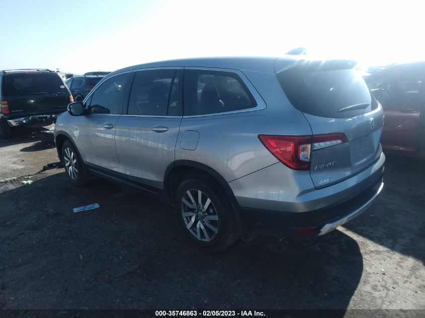 2021 HONDA PILOT EX-L VIN: 5FNYF5H56MB018962