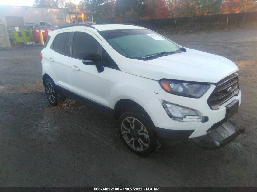 2020 FORD ECOSPORT SES VIN: MAJ6S3JL8LC352668