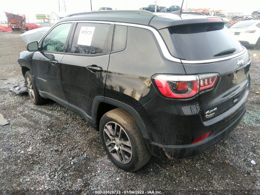 2020 JEEP COMPASS LATITUDE W/SUN/SAFETY PKG VIN: 3C4NJDBB4LT239857