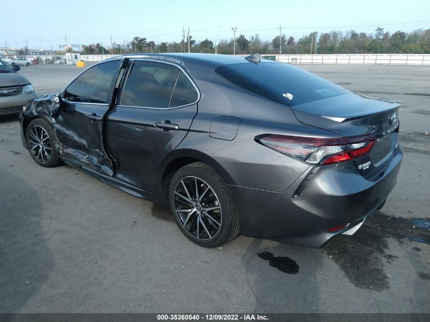 2021 TOYOTA CAMRY SE VIN: 4T1G11AK7MU530350