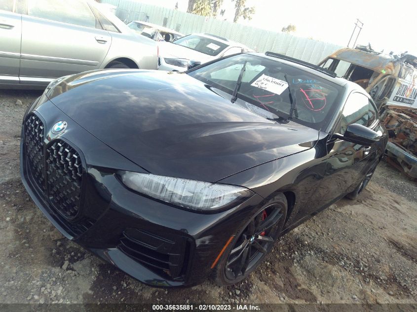 2022 BMW 4 SERIES M440I VIN: WBA83AP05NCJ86434