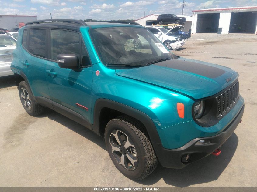 2021 JEEP RENEGADE TRAILHAWK VIN: ZACNJDC12MPM74513