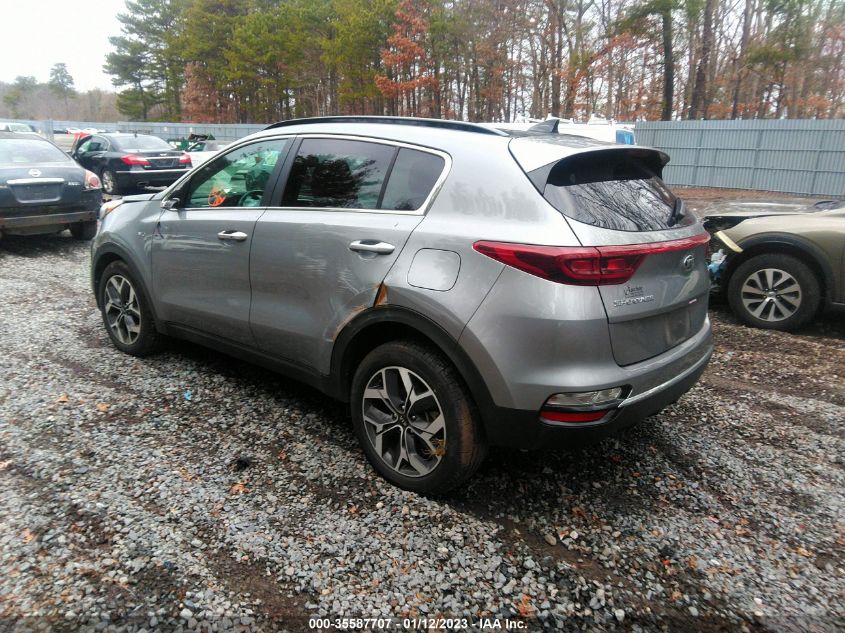 2021 KIA SPORTAGE EX VIN: KNDPNCAC9M7877335