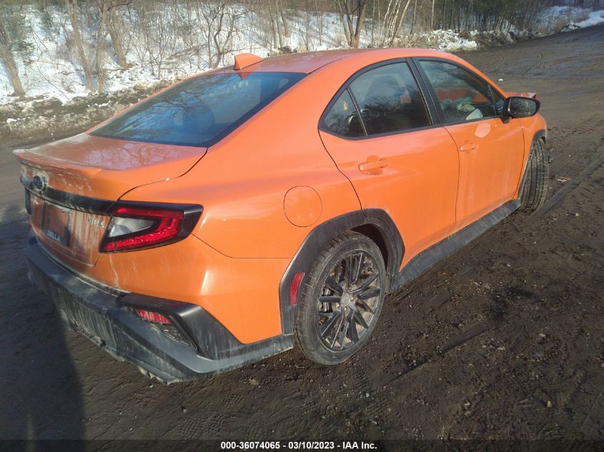 2022 SUBARU WRX PREMIUM VIN: JF1VBAF68N9019728