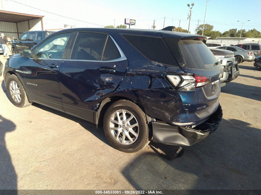 2022 CHEVROLET EQUINOX LT VIN: 3GNAXKEV6NL299821