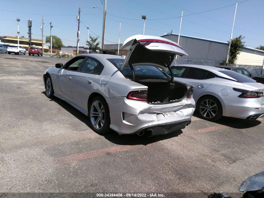 2021 DODGE CHARGER R/T VIN: 2C3CDXCT8MH600450