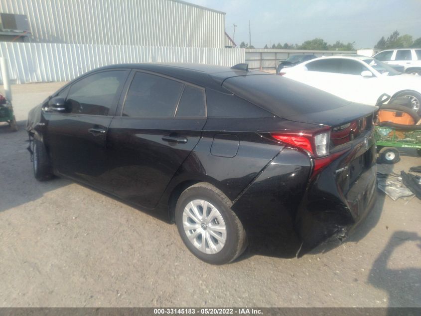 2021 TOYOTA PRIUS L VIN: JTDKAMFU2M3138411