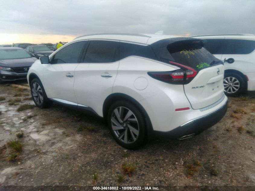 2021 NISSAN MURANO SL VIN: 5N1AZ2CJ1MC134378
