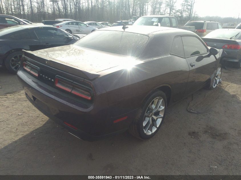2021 DODGE CHALLENGER SXT VIN: 2C3CDZAG6MH599929