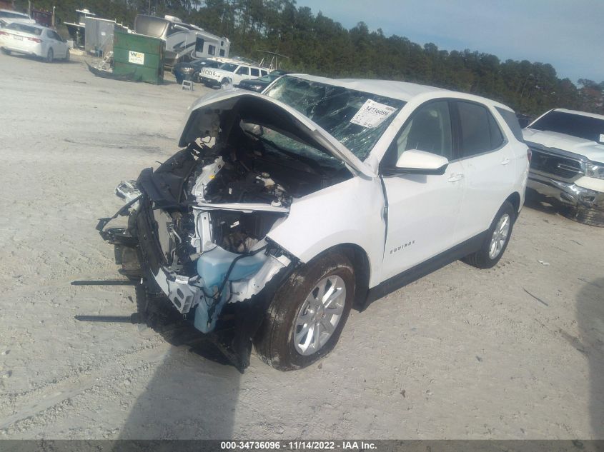 2021 CHEVROLET EQUINOX LT VIN: 3GNAXKEV2MS131419