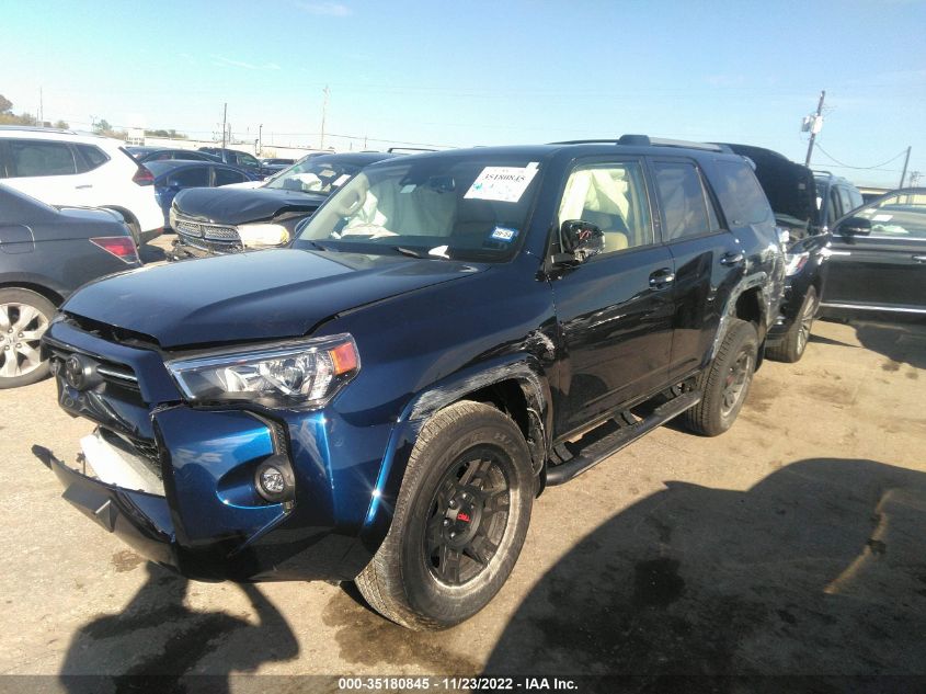 2022 TOYOTA 4RUNNER SR5 VIN: JTEEU5JR3N5277154