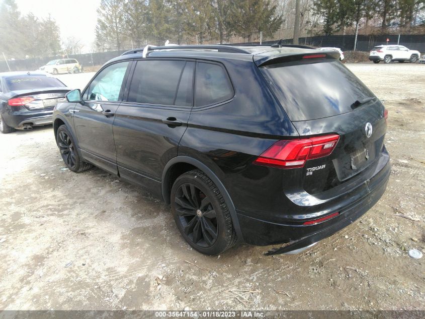 2021 VOLKSWAGEN TIGUAN SE/SE R-LINE BLACK/SEL VIN: 3VV2B7AX0MM118402