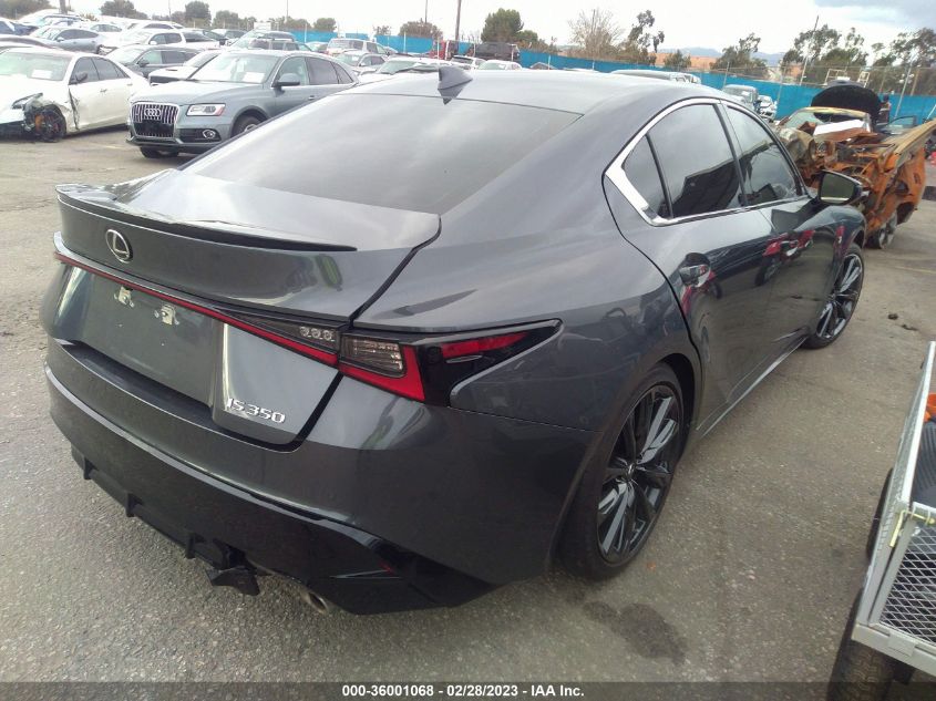2022 LEXUS IS IS 350 F SPORT VIN: JTHGZ1B2XN5057467