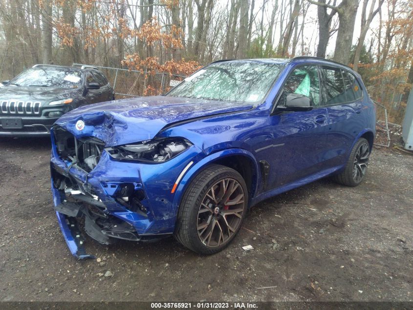 2023 BMW X5 M VIN: 5YMJU0C0XP9P82776