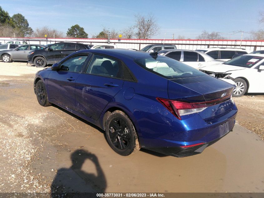 2022 HYUNDAI ELANTRA SEL VIN: 5NPLM4AG5NH081141