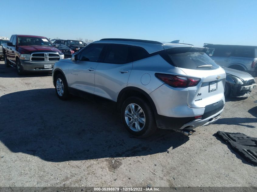 2021 CHEVROLET BLAZER LT VIN: 3GNKBCR47MS540624