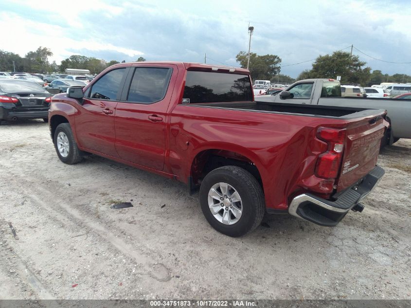 2021 CHEVROLET SILVERADO 1500 LT VIN: 1GCPWCED7MZ395595