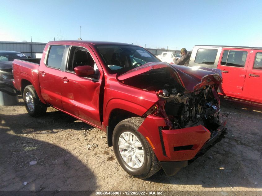 2022 NISSAN FRONTIER SV VIN: 1N6ED1EK3NN614560