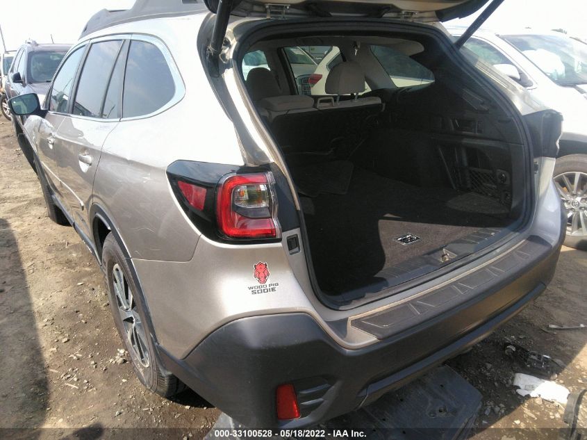 2020 SUBARU OUTBACK PREMIUM VIN: 4S4BTAECXL3103451