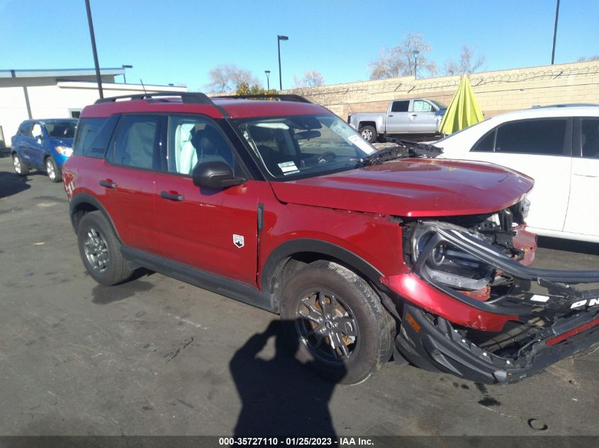 2021 FORD BRONCO SPORT BIG BEND VIN: 3FMCR9B69MRA95104