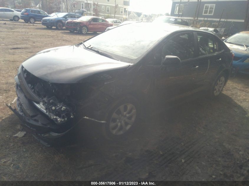 2021 TOYOTA COROLLA LE VIN: 5YFEPMAE1MP163416