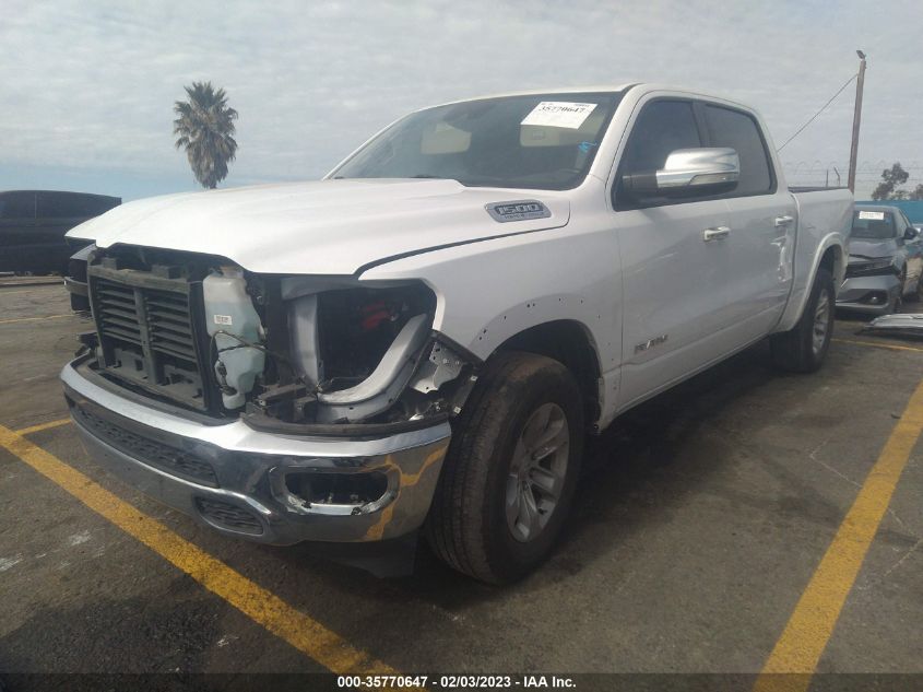 2021 RAM 1500 LARAMIE VIN: 1C6RREJT5MN712779