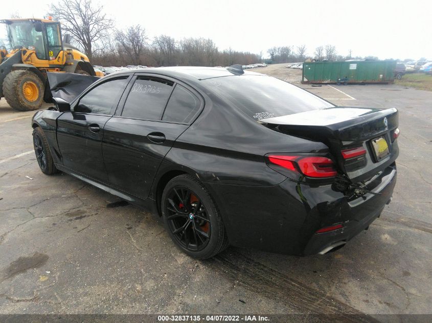 2021 BMW 5 SERIES 530E XDRIVE VIN: WBA33AG09MCF36160