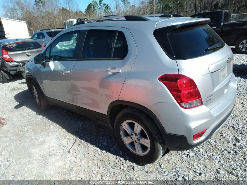2021 CHEVROLET TRAX LT VIN: KL7CJLSBXMB350382