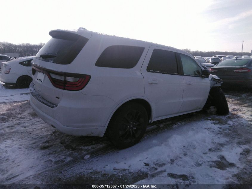 2022 DODGE DURANGO GT PLUS VIN: 1C4RDJDG5NC207689