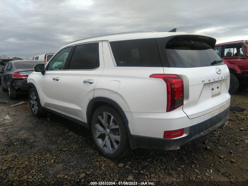 2021 HYUNDAI PALISADE SEL VIN: KM8R4DHE8MU287455