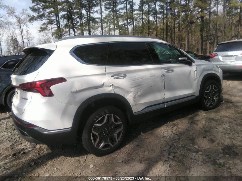 2022 HYUNDAI SANTA FE HYBRID SEL PREMIUM VIN: KM8S3DA11NU035608