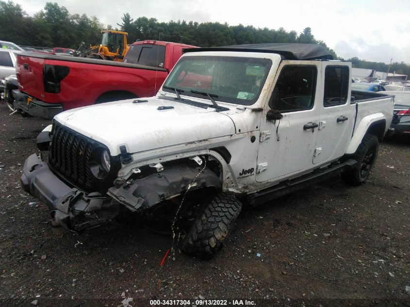 2021 JEEP GLADIATOR WILLYS VIN: 1C6HJTAGXML570919