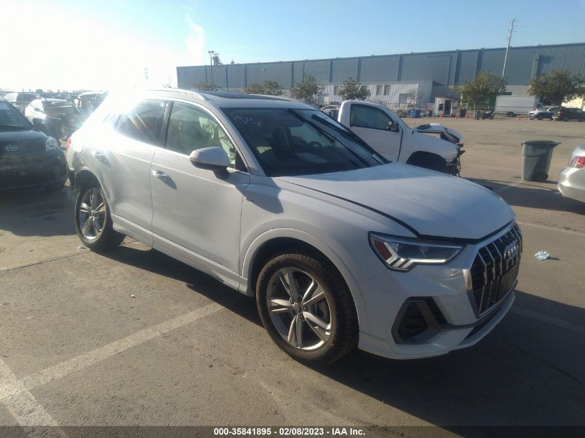 2022 AUDI Q3 S LINE PREMIUM PLUS VIN: WA1EECF35N1121208