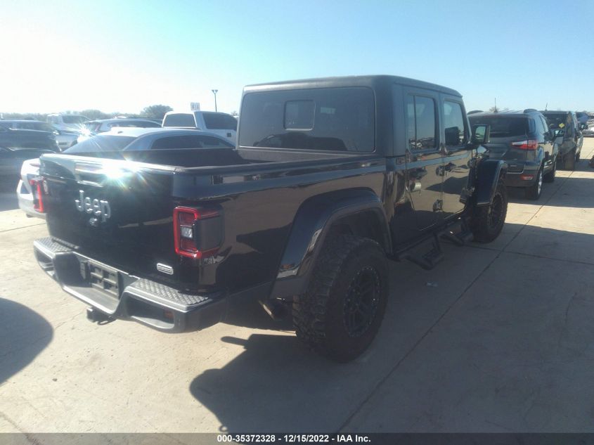 2020 JEEP GLADIATOR OVERLAND VIN: 1C6HJTFG5LL146555