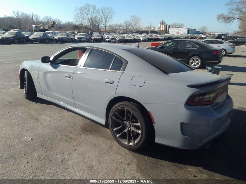 2021 DODGE CHARGER SCAT PACK VIN: 2C3CDXGJXMH622880