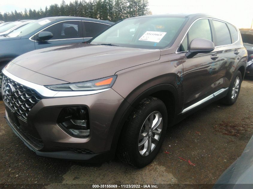 2020 HYUNDAI SANTA FE SE VIN: 5NMS2CAD6LH222133